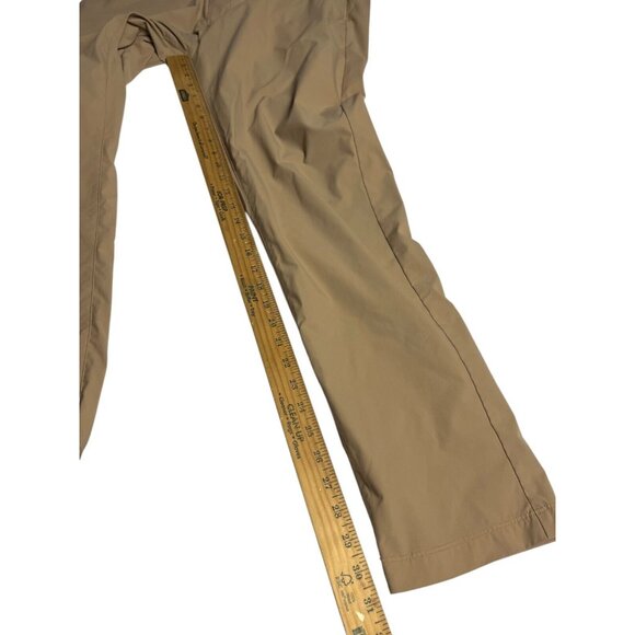 UNTUCKit Pants Chancellor Tan Flat Front Performance Striaght Fit Men's 36x31 - Picture 7 of 7